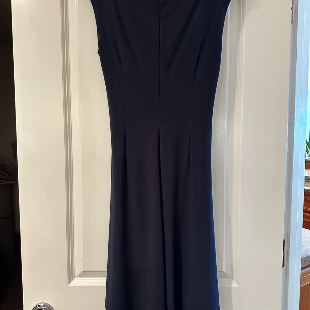 Evan Picone Blue Sheath Cocktail Dress
